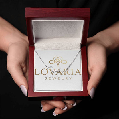 Signature Style Name Necklace, 18K Gold Plated Name Necklace